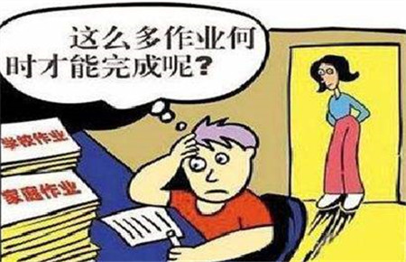 孩子回来作业不想写