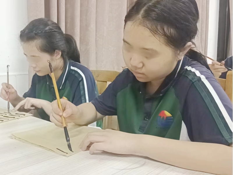 开展书法教育，领略文化之美，新起点教育专门学校