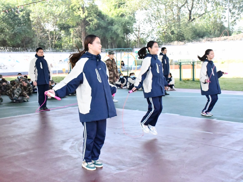 新起点教育专门学校组织全体学生体质健康测试