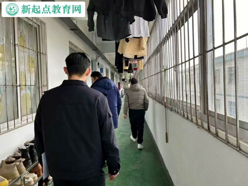 检查组检查新起点叛逆孩子学校安全各方面的工作 