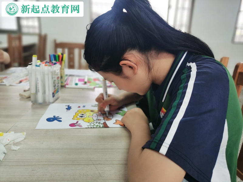 新起点专门管教学校激发孩子想象力