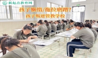 孩子叛逆管教学校解决孩子懒惰